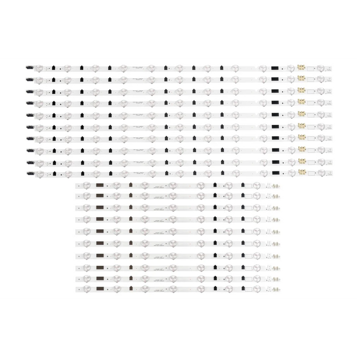LED Backlight Replacement for 55’ Samsung TV BN96-25312A BN96-25313A LED Assembly