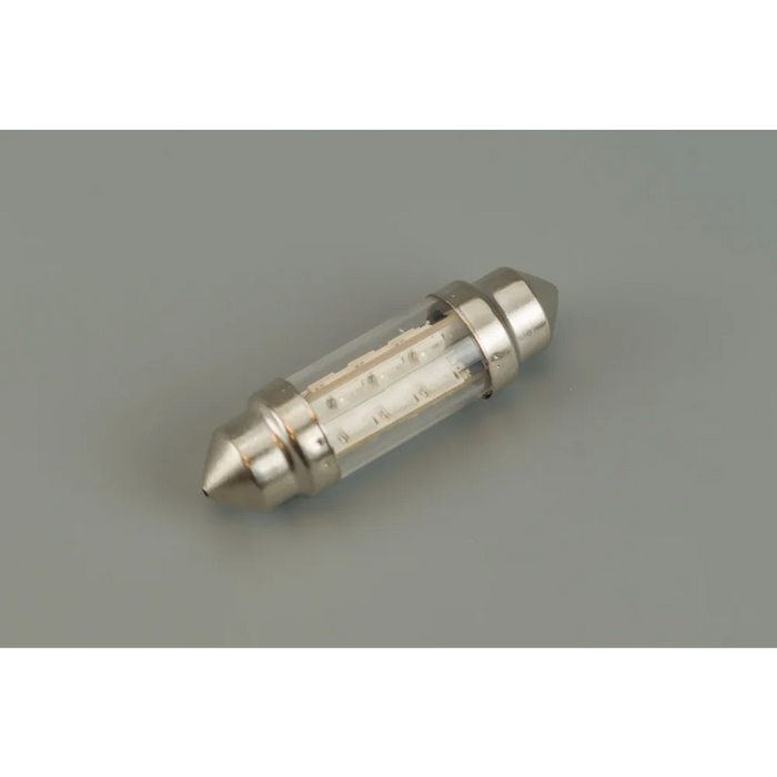 LED Festoon Lamp 12V AC/DC - 24 LED Chips Blue
