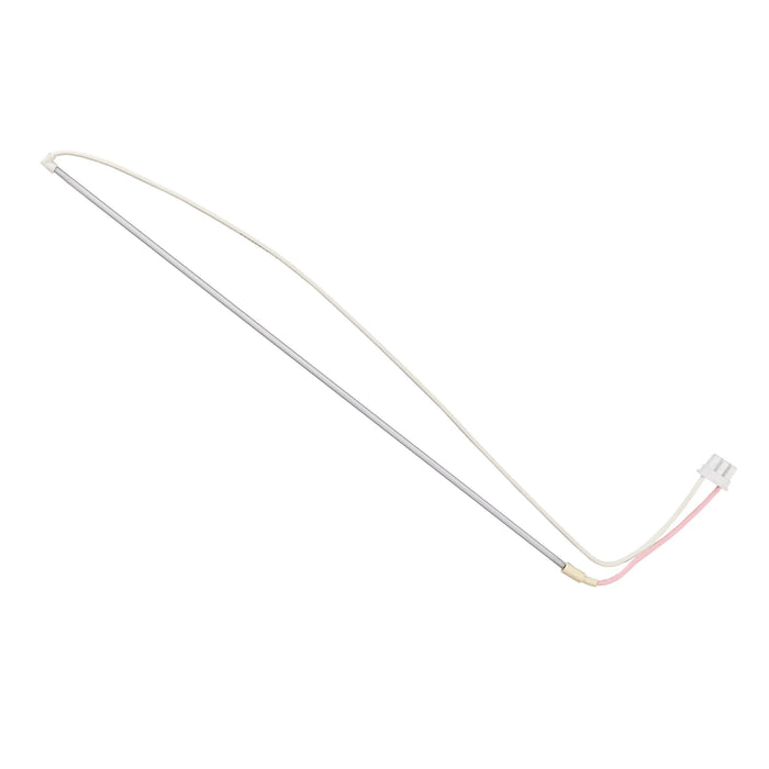 White heating element with slender metallic rod and insulated wires in ccfl backlight assembly for 10.4 inch sharp lm10v33