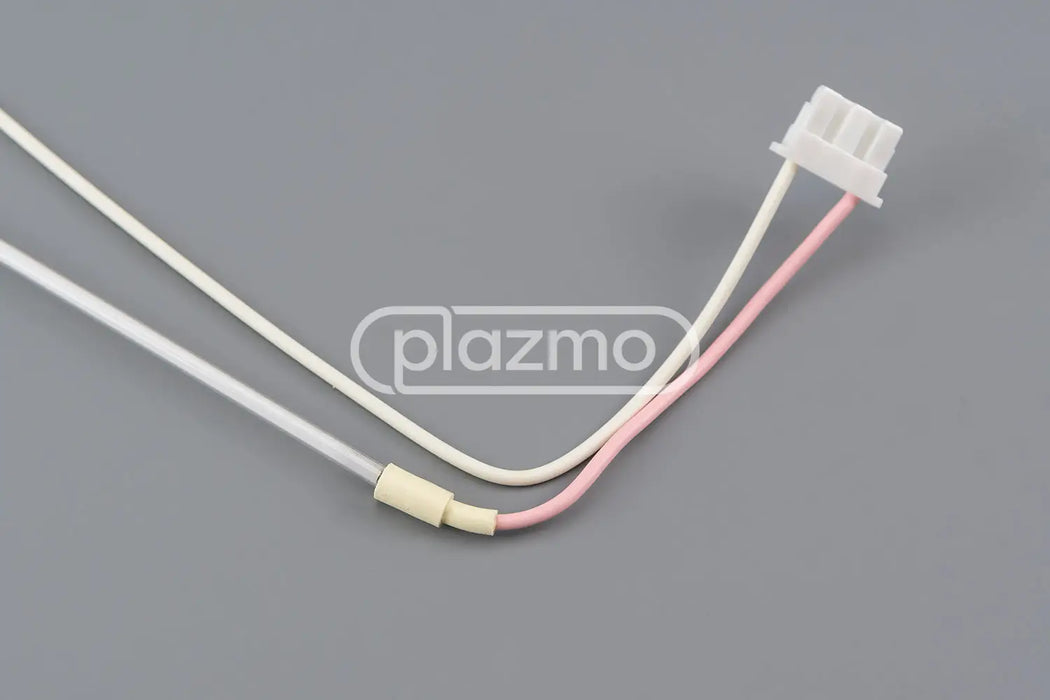 White and pink insulated wires with plastic connectors on the ccfl backlight assembly for 10.4 inch sharp lm10v33