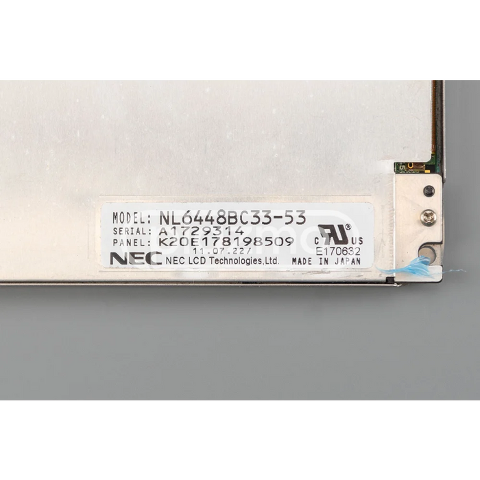 LCD Panel for 10.4’ NEC NL6448BC33-53 - AAA Grade Complete LCD Panel