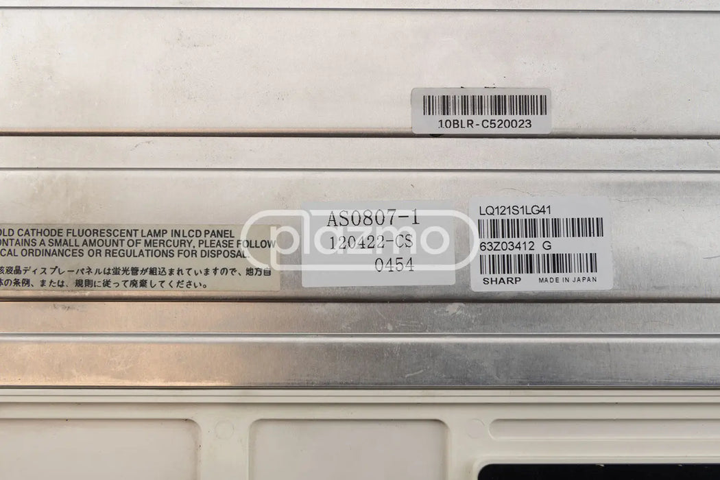 LCD Panel for 12.1’ Sharp LQ121S1LG41 - A + Grade Complete LCD Panel