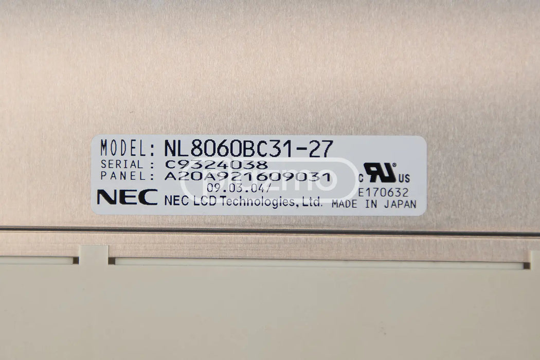 LCD Panel for 12.1’ NEC NL8060BC31-27 - AAA Grade Complete LCD Monitor Backlight Assembly