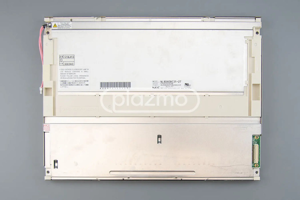LCD Panel for 12.1’ NEC NL8060BC31-27 - AAA Grade Complete LCD Monitor Backlight Assembly