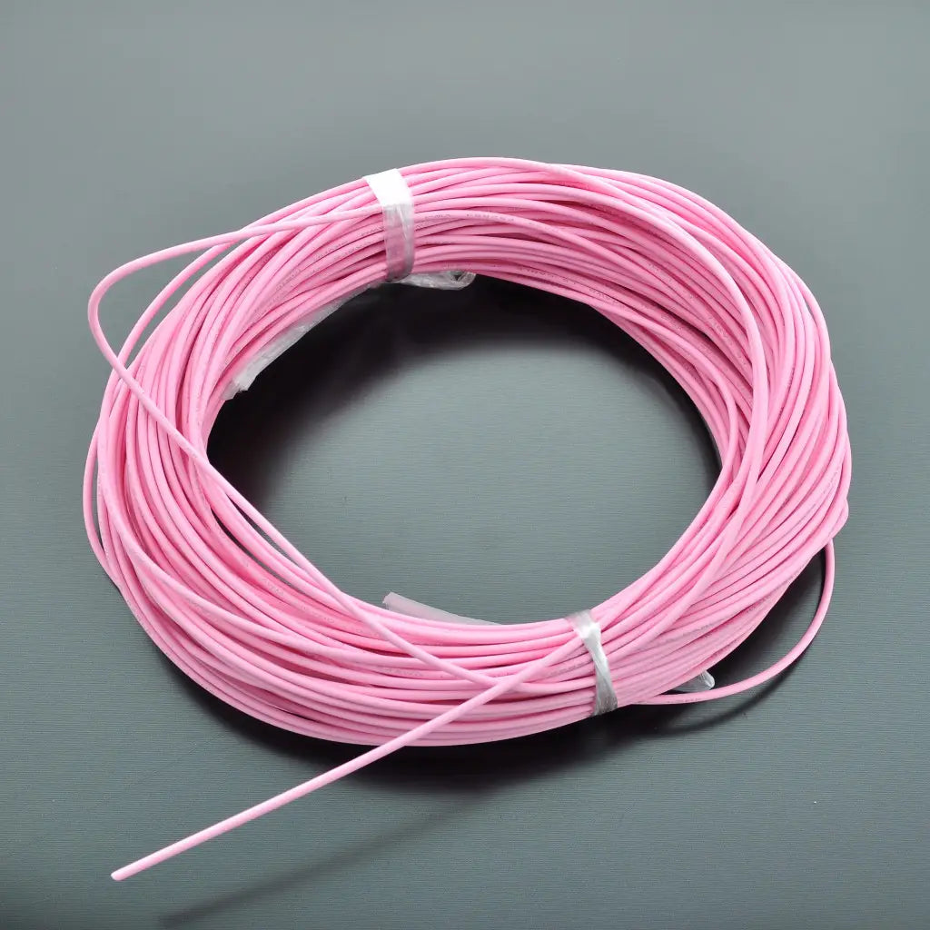 Pink High Voltage Lead Wire Sold By Foot — Plazmo Industries