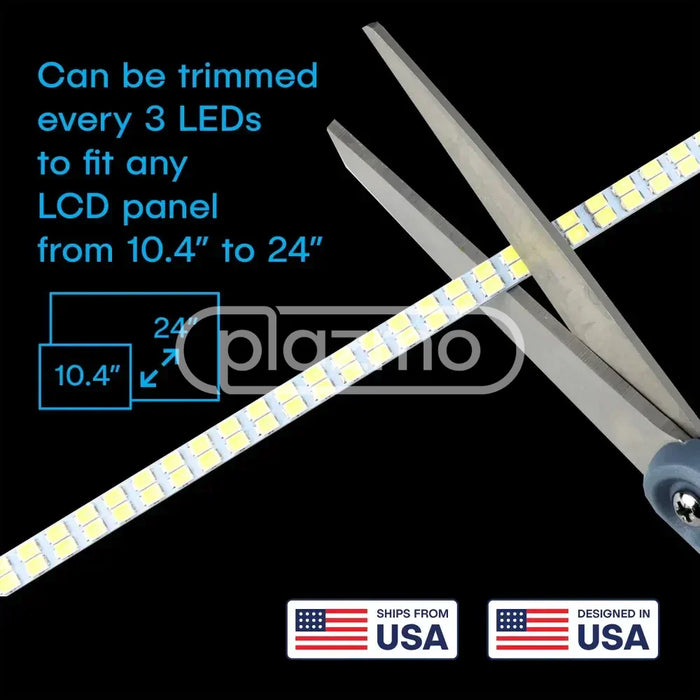 Universal Double-Bright LED Backlight Kit for 10.4