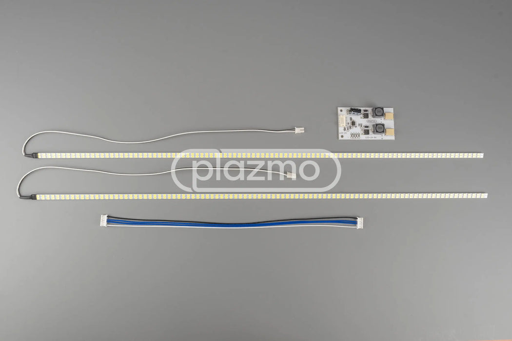 Universal Double-Bright LED Backlight Kit for 10.4’ to 24’LCD Panel Monitor for LED Replacement or CCFL Conversion. LED Assembly