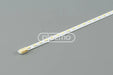 White led backlight strip with yellowish lights and small connector for tovis cosmic boe gv185fhm-n10 display panel