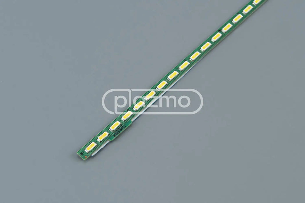 Green led strip with yellowish rectangular diodes on circuit board for led backlight replacement auo g215han01 ags topper lcds