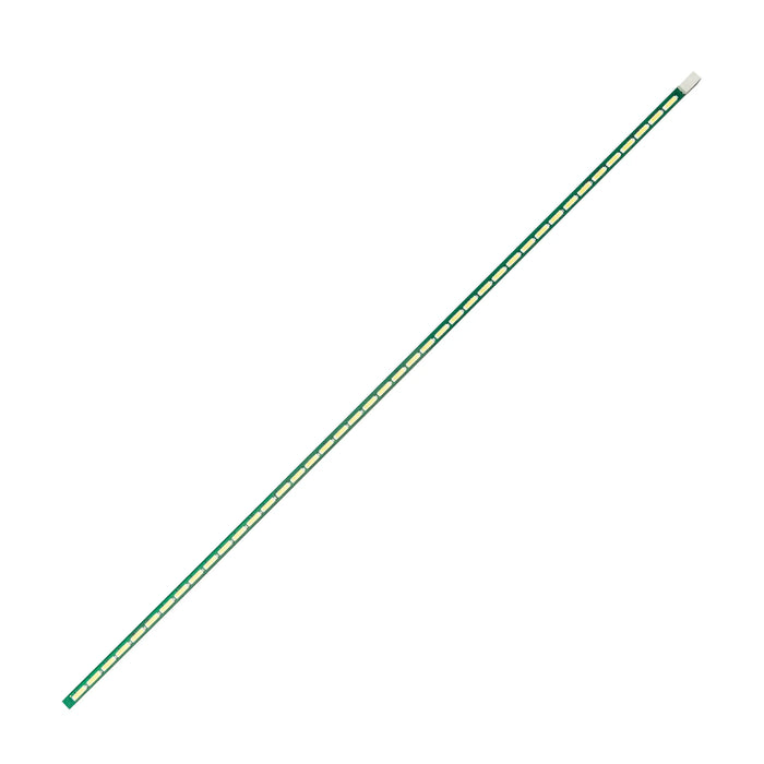 Green led strip with evenly spaced illuminated light modules for led backlight replacement of 27 inch lg lm270wf5 display