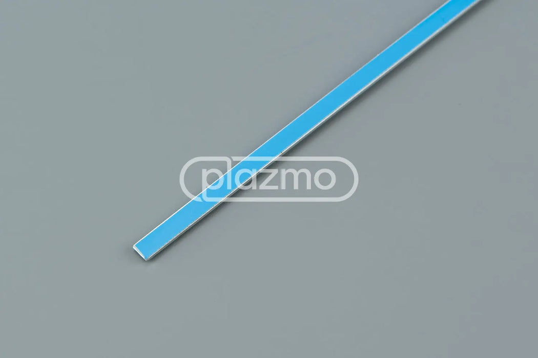 A sleek blue metallic led backlight replacement strip with rounded edges for 27 inch lg lm270wf5 display