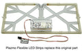 Dual Led Strips For Replacing Ccfl In Aristocrat Viridian Glass Led Assembly