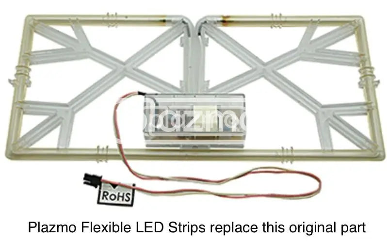 Dual Led Strips For Replacing Ccfl In Aristocrat Viridian Glass Led Assembly