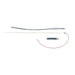 Blue circuit board led strip light with red wire for universal led replacement in 7 to 15 inch lcd panels