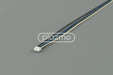 White plastic connector with black blue and beige wires for universal led backlight kit and led strip replacement