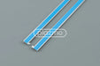 Two sleek metallic led strips with blue adhesive tape for 65 inch lg uh5f series led backlight replacement bc-h e469119 94v-0