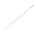 Two white led strips with evenly spaced led chips and black end caps for 65 inch lg uh5f series bc-h e469119 94v-0
