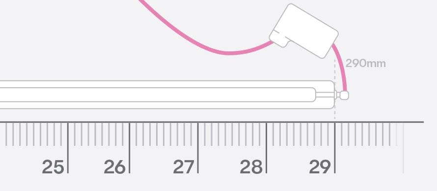 Measure End of Glass