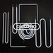 92 x 71mm (2.4mm diameter) Monitor Repair L-Shape CCFL Lamps for LCD Screen Shaped CCFL Lamp