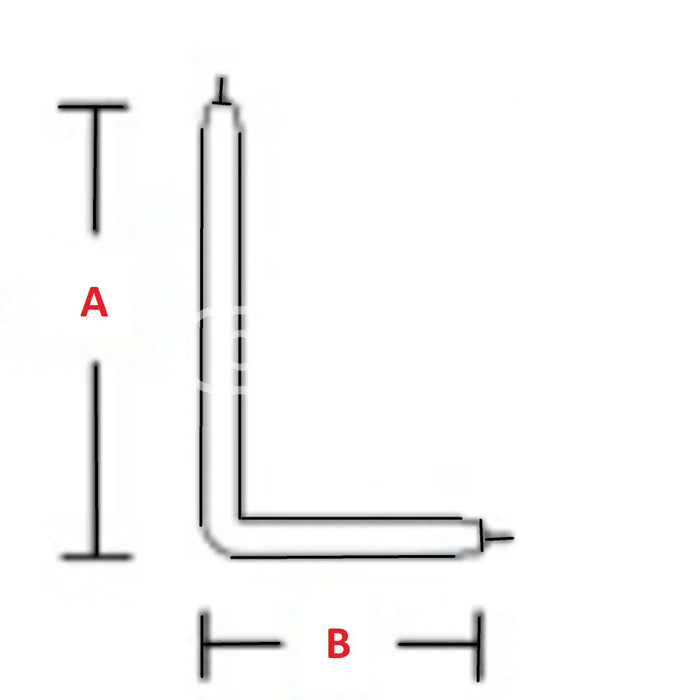 113 x 80mm (2.6mm diameter) Monitor Repair L-Shape CCFL Lamps for LCD Screen Shaped CCFL Lamp